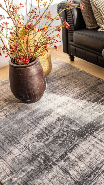 Griff Metro rug B&W - cotton C9