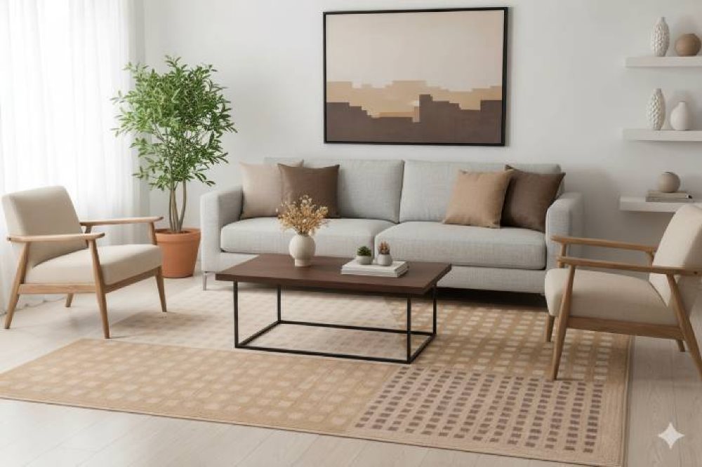 Zen Brown rug -TA - C177