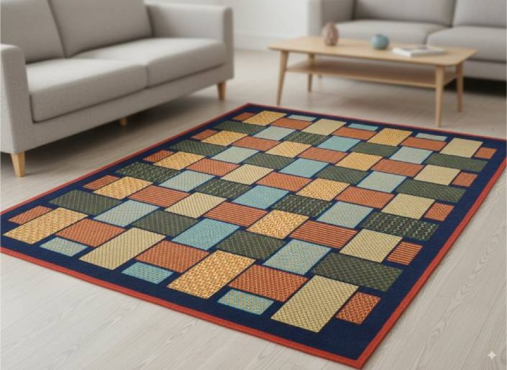 Venise multi colour rug - W26