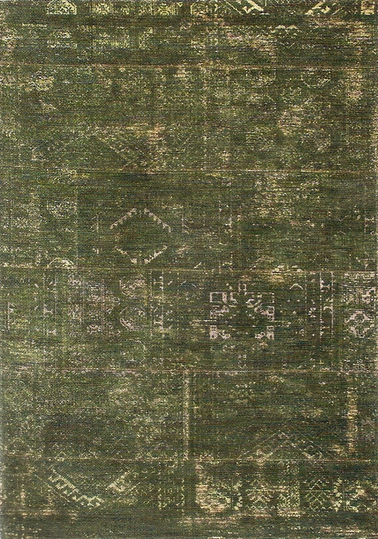 C44 - Old Kilim Bubble Green - De Poortere