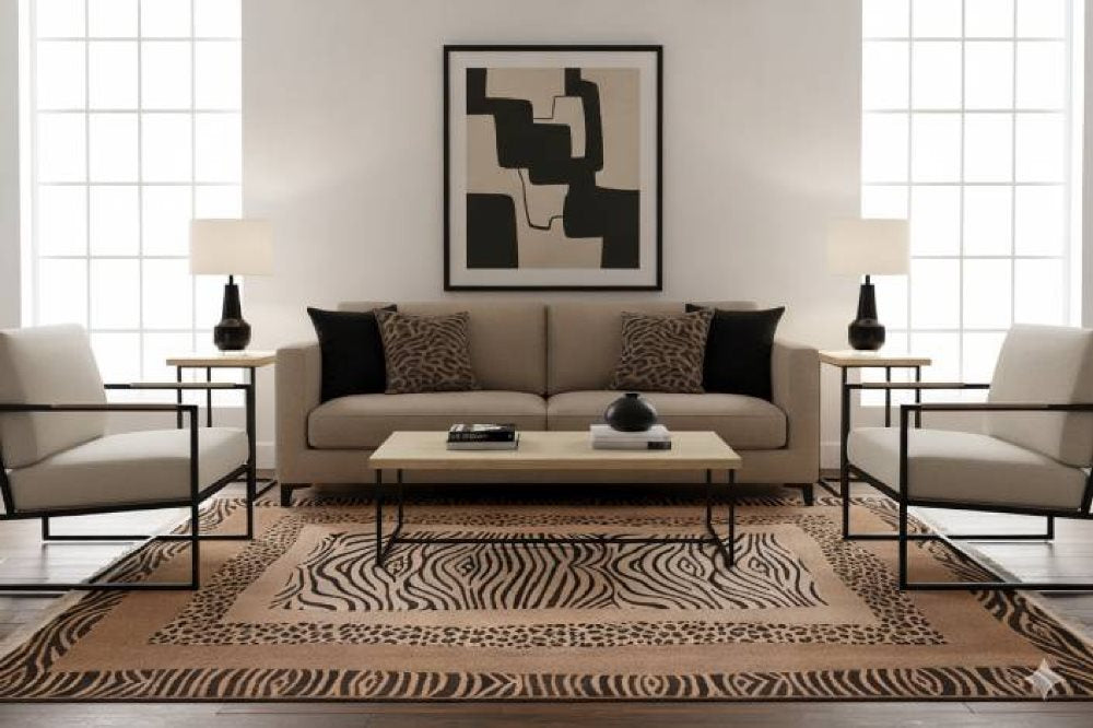 Safari rug/ Zebra - W64