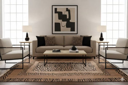 Safari rug/ Zebra - W64
