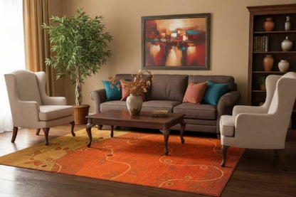 Moon Mandarine rug - C187
