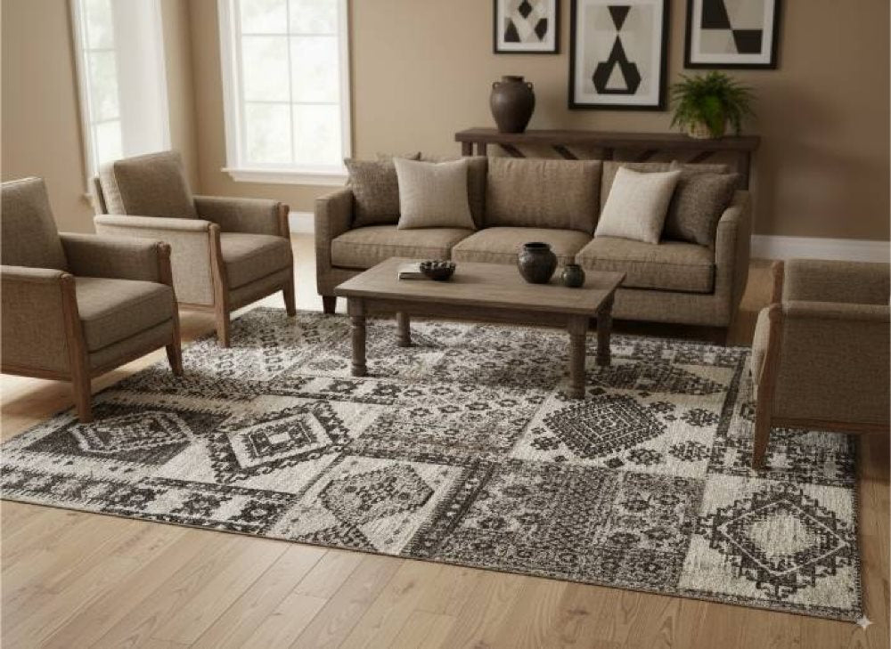 Tribal rug Bobohemian - C15